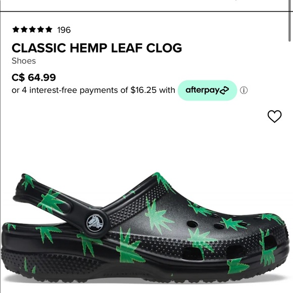 CROCS Other - Weed Leaf Crocs